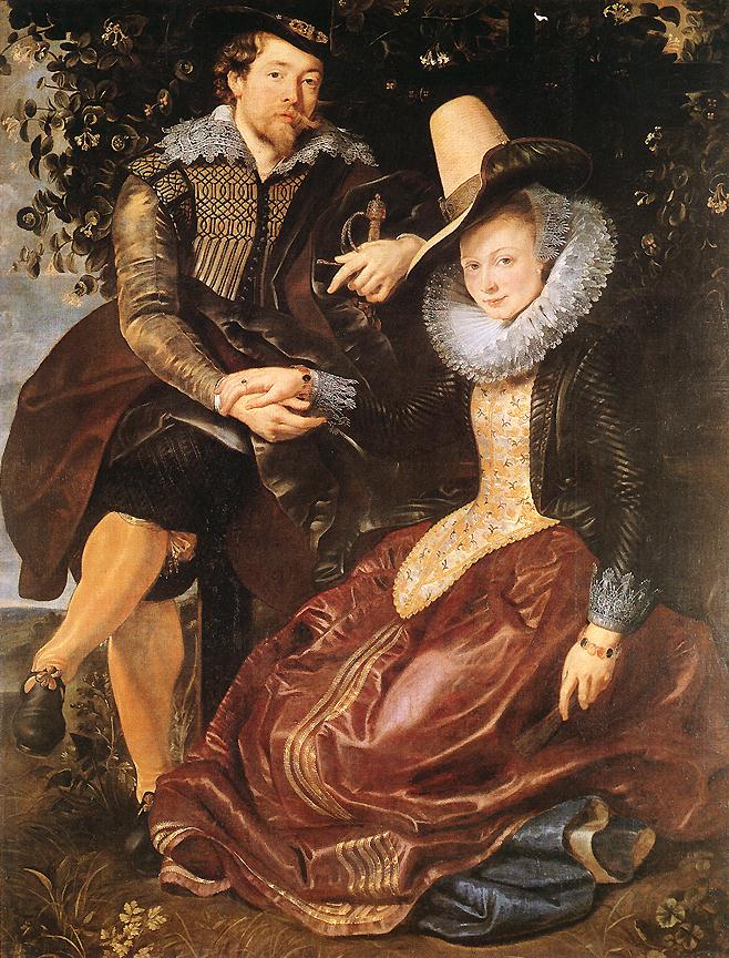 The Artist and His First Wife, Isabella Brant, in the Honeysuckle Bower